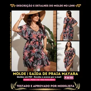 Imagem de capa para o Curso online [Molde em PDF] - Saída de Praia Mayara. ID 3378055✨