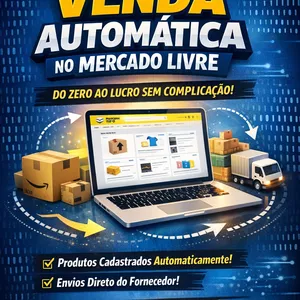 Imagem do curso Treinamento Mercado Livre Automático – 100% em Vídeo-aulas