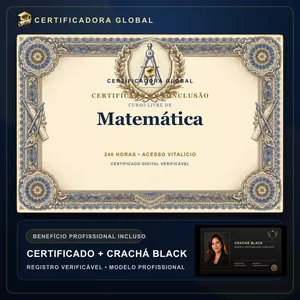 Imagem do curso 🔥 BOLSA 100% [APLICADA] - [MATRÍCULA] CURSO DE FORMAÇÃO EM MATEMÁTICA - ACESSO VITALÍCIO - CRACHÁ BLACK + REGISTRO - CASHBACK R$ 25 - BÔNUS APOSTILA EXTRA - CG