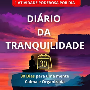 Imagem de capa para o Ebook Diário da Tranquilidade 30 DIAS