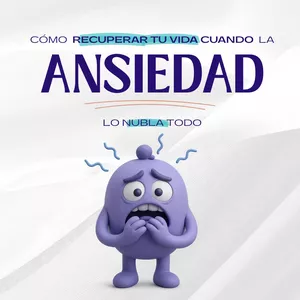 Imagen de portada para Curso online ¿Cómo recuperar tu vida cuando la ansiedad lo nubla todo? - Espacio Terapéutico 