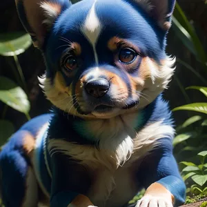 Imagem de capa para o Ebook  A AVENTURA DO CÃO AZUL