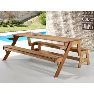 Imagem de capa para o Ebook Aprenda a fabricar banco que vira mesa