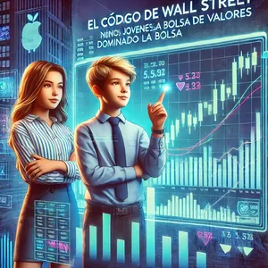 Imagen de portada para Curso online  El Código de Wall Street: Niños y Jóvenes Dominando la Bolsa de Valores
