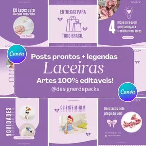 Curso CANVA PACK LACEIRAS