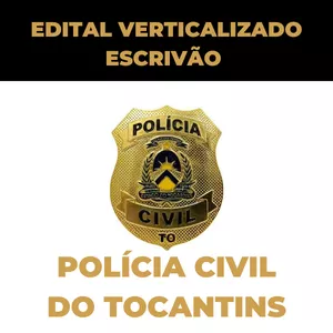 Imagem de capa para o Ebook EDITAL ESQUEMATIZADO ESCRIVÃO POLICIA CIVIL DO TOCANTINS