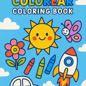 Imagen de portada para Ebook Diversión y aprendizaje: E-book para colorear en tiempo libre