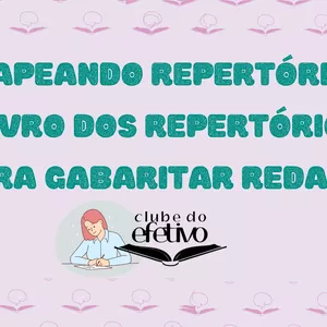 Imagem de capa para o Curso online Mapeando repertórios - Gabaritando Redações