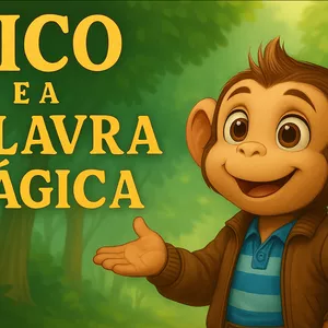 Imagem de capa para o Ebook Tico e a palavra mágica