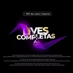 Imagem de capa para o Curso online Geoprocessamento na Prática - Lives Completas Ambiental Pro