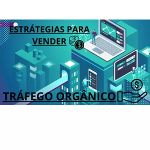 Imagem de capa para o Ebook APRENDA A VENDER NO (TRÁFEGO ORGÂNICO)