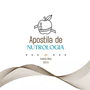 Imagem de capa para o Ebook Apostila de Nutrologia S5