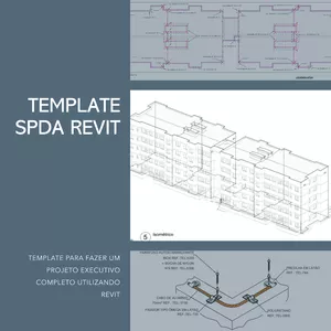 Imagem de capa para o Curso online Template SPDA revit