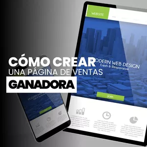 Imagen de portada para Curso online H - PLANTILLA PARA PÁGINA DE VENTAS GANADORA