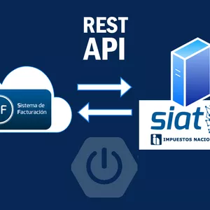 Imagen de portada para Curso online Desarrollo de API REST con Spring Boot: Facturación Electrónica - SIAT