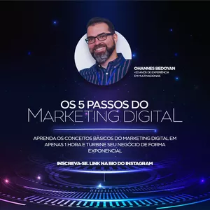Imagem do curso Os 5 passos do Marketing Digital 