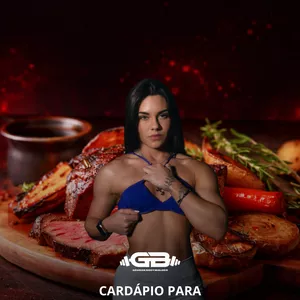 Imagem de capa para o Ebook Cardápio de Bulking - FEMININO