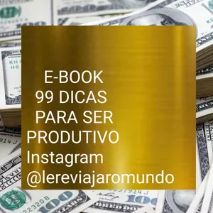 Imagem de capa para o Ebook 99 DICAS PARA SER PRODUTIVO
