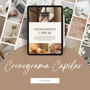 Imagem de capa para o Ebook Cronograma Capilar - Jaque Marinho