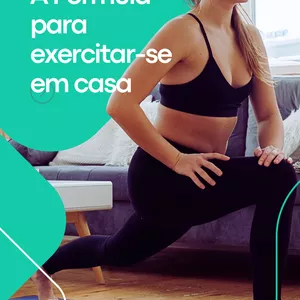Imagem de capa para o Curso online Treino Rápido: A Fórmula para Exercitar-se em Casa