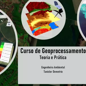 Imagem do curso Passo a Passo - Tudo sobre Geoprocessamento, na teoria e na prática. 