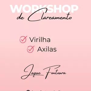 Workshop Clareamento Virilha e Axilas