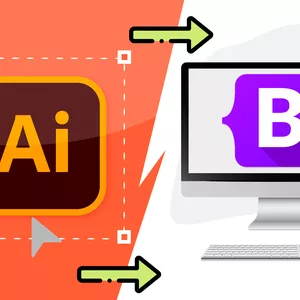 Imagen de portada para Curso online Master de ADOBE ILLUSTRATOR a BOOTSTRAP 5: ¡DE CERO hasta EXPERTO!