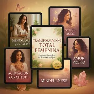 Imagen de portada para Curso online Transformación Total Femenina: Programa Completo de Bienestar Integral