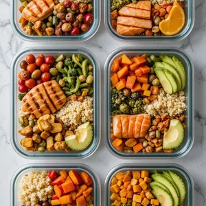 Imagem de capa para o Ebook 30 Receitas de Marmitas Saudáveis