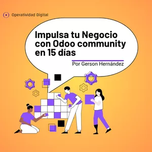 Imagen de portada para Curso online IMPULSA TU NEGOCIO CON ODOO COMMUNITY EN 15 DÍAS