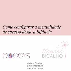 Imagem de capa para o Curso online Aula - Como configurar a mentalidade de sucesso desde a infância