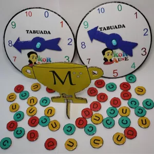 Imagem de capa para o Ebook TROFÉU DA TABUADA - unidade, dezena, centena e milhar