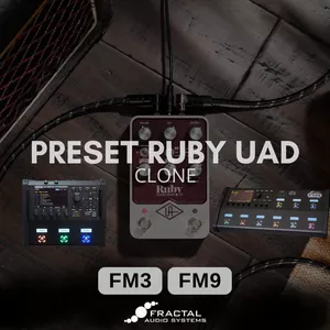Imagem de capa para o Curso online PRESET RUBY UAD CLONE
