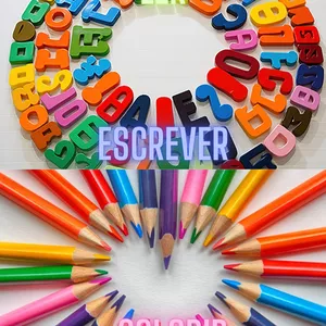 Imagem de capa para o Ebook Ler Escrever Colorir