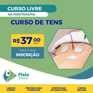Imagem do curso CURSO DE TENS (TRANSCUTANEOUS ELETRICAL NERVE STIMULATION)