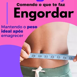 Imagem de capa para o Ebook EMAGREÇA COMENDO O QUE TE FAZ ENGORDAR