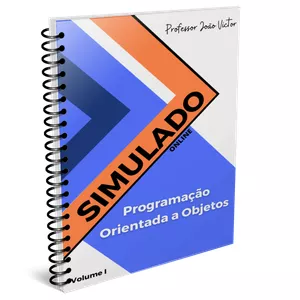 Imagem de capa para o Ebook Simulado Online - Programação Orientada a Objetos