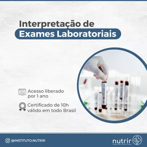 Imagem principal do produto Interpretação de Exames Laboratoriais para a Nutrição