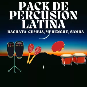 Imagen de portada para Curso online Pack  de Percusión Latina