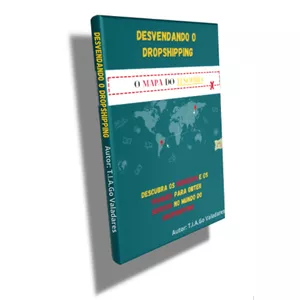 Imagem de capa para o Ebook Desvendando o Dropshipping: O Mapa do Tesouro