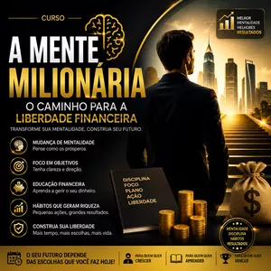 Imagem do curso A Mente Milionária: O Caminho para a Liberdade Financeira