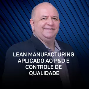 Imagem de capa para o Curso online Curso - Lean Manufacturing aplicado ao P&amp;D e Controle de Qualidade