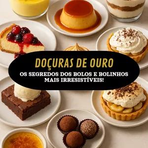 Imagem de capa para o Ebook Doçuras de ouro