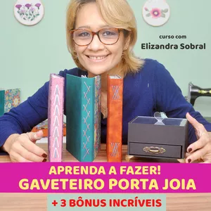 Imagem do curso CURSO GAVETEIRO PORTA JOIAS + 3 BÔNUS INCRÍVES