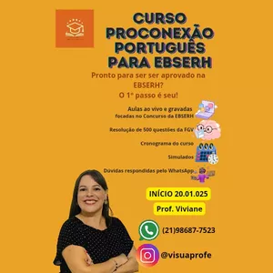 Imagem de capa para o Curso online Curso ProConexão Português para ESBHR 