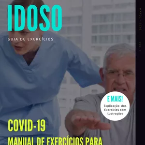 Imagem de capa para o Ebook Curso de 04 Exercícios chaves para realizar com Idosos 