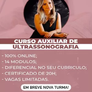 Imagem de capa para o Curso online Auxiliar de Ultrassom