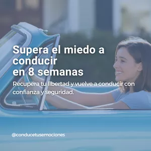 Imagen de portada para Curso online Supera el miedo a conducir en 8 semanas.