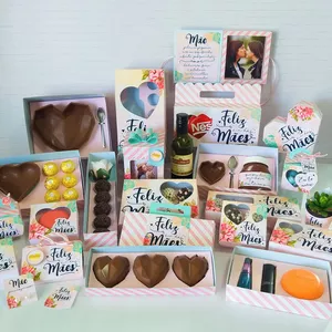 Imagem de capa para o Ebook MOLDES DE CAIXINHAS PARA DIA DAS MÃES (Ideal Para Doces) 