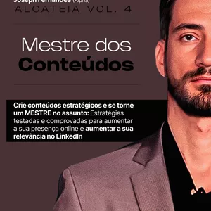 Imagem de capa para o Ebook Mestre dos Conteúdos - Linkedin